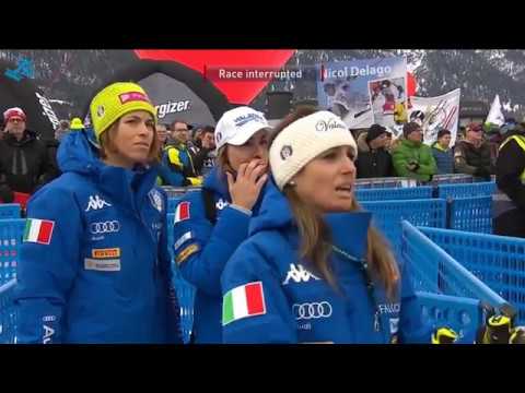 Alpine Skiing - 2019 - Women's Downhill - Sosio big crash in Garmisch