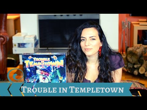 Preview for Trouble in Templetown | Cardboard Rhino