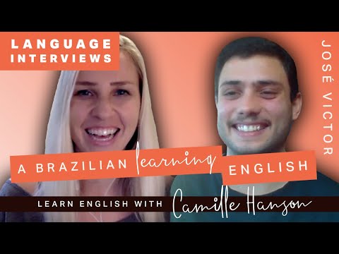 A Brazilian's Journey of Learning English - Language interviews - Learn English with Camille