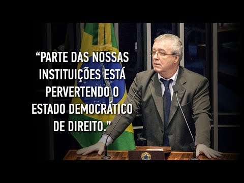 Parte das nossas instituições está pervertendo o Estado Democrático de Direito
