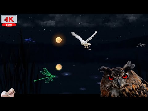 -AMBIANCE NOCTURNE- Bruit de la forêt, se Détendre [Dormir en 5 min]