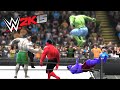 HULK RED HULK VS BLUE HULK GREY HULK EXTREME RULES TORANDO TAG TEAM MATCH WWE 2k15