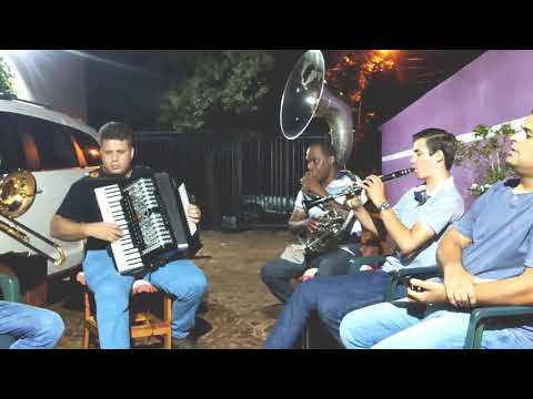 Tocata com Eduardo Novaes Muendo o trombone e Vitinho na Acordeon