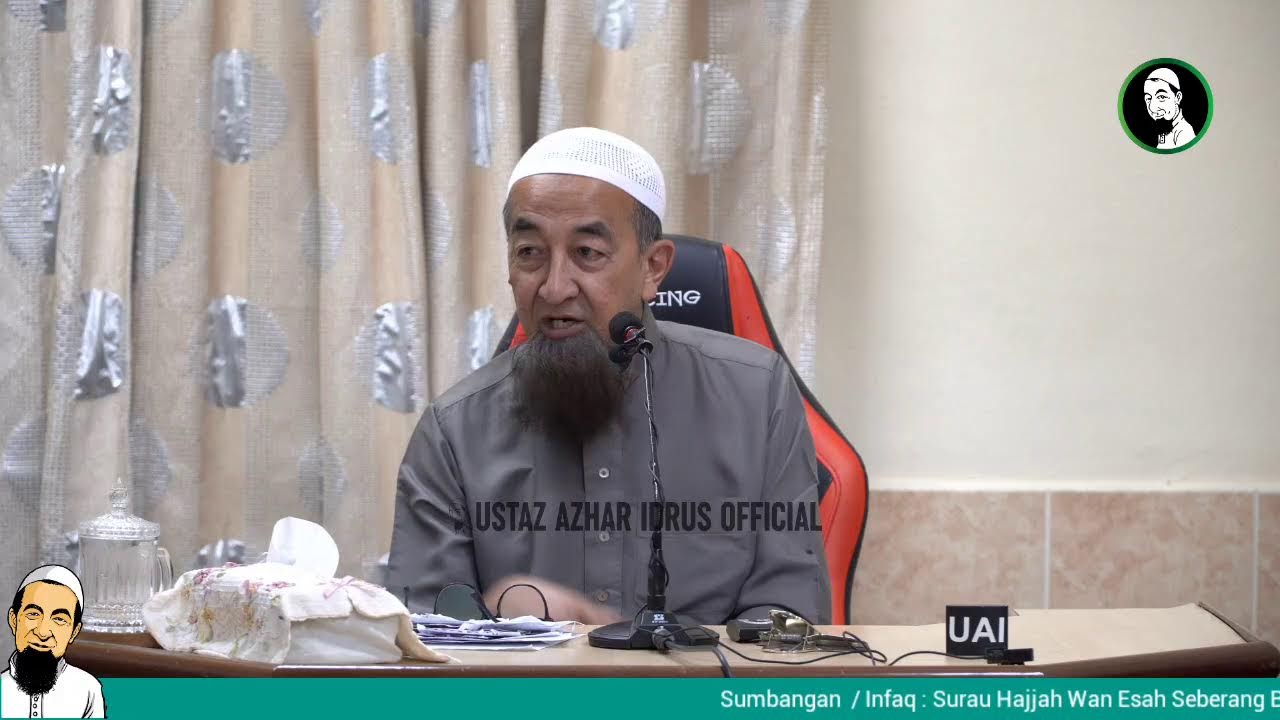 🔴 LiveUAI 13/01/2026 Kuliah Maghrib Ustaz Azhar Idrus |Surau Wan Esah, Kg. Seberang Baroh,Terengganu