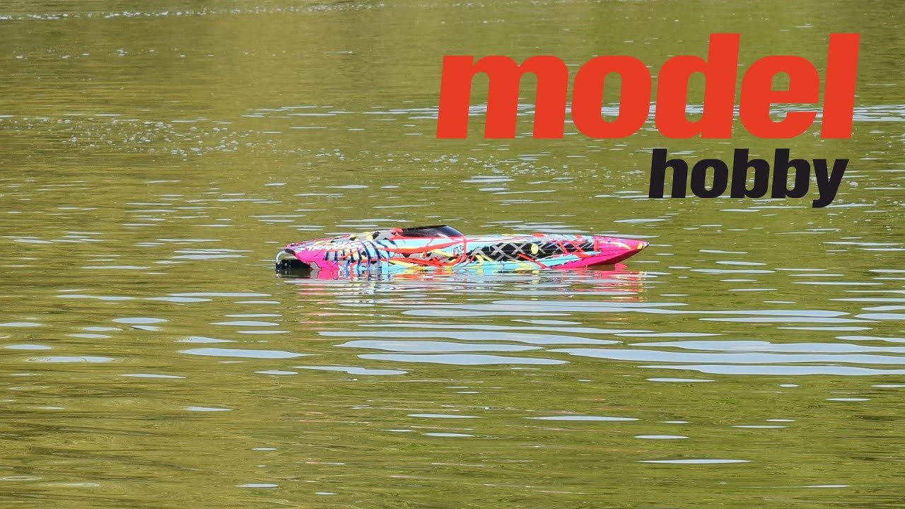 RC loď Traxxas DCB M41 RTR, červená