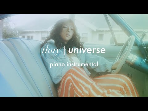 Thuy - Universe | Piano Instrumental (Karaoke & Lyrics)