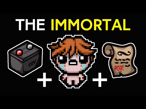 This Synergy makes Tainted Lazarus Immortal!