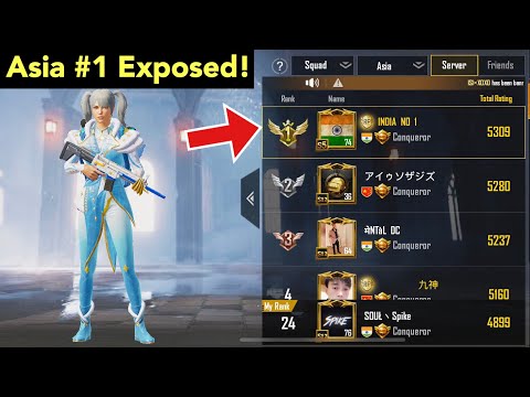 Asia No 1 Player The Truth | PUBG Mobile | Conqueror