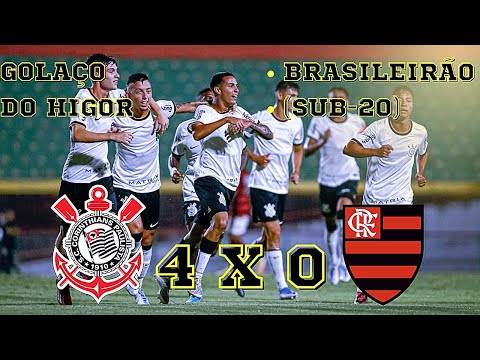 Corinthians 4 x 0 Flamengo - Melhores Momentos - Brasileirão Sub-20 2023