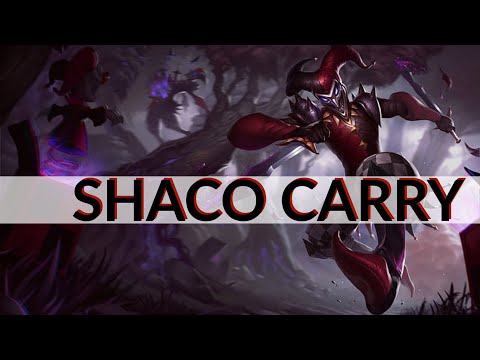 SHACO CARRY 4v5 game (full game)