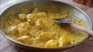 Pollo al Curry Cremoso e Leggero Senza Panna
