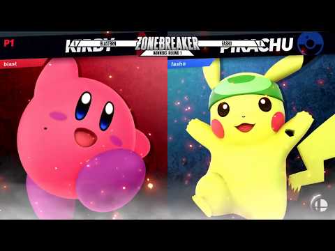 BlastBrn (Kirby) vs fasho (Pikachu) | Winners Round 1 | Zonebreaker #14