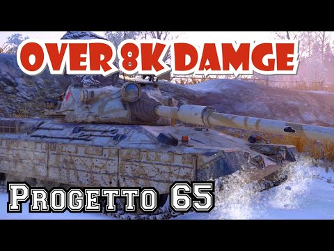 8k Damage  Progetto 65 || World of Tanks Console SummerSlam PS4 XBOX