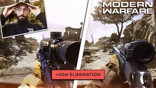 Game incroyable avec une classe double sniper sur modern warfare 