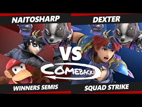 The Comeback Squad Strike Winners Semis - Naitosharp Vs. Dexter - SSBU Ultimate Tournament