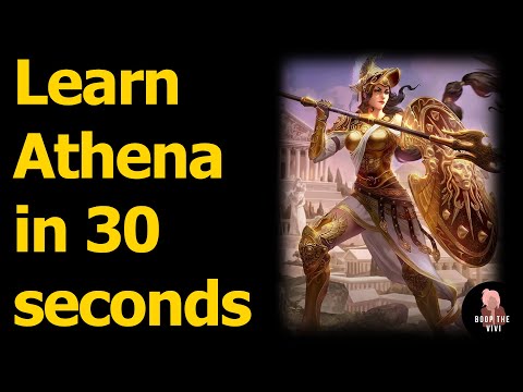 HOW TO PLAY ATHENA IN 30 SECONDS - Quick Smite God Guide