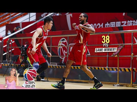 Sylven Landesberg Hits Buzzer-beating Game-winner! 38 Pts Full Highlights vs 上海 (10.12.21) [1080p]