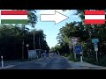 Hungary Austria Crossing The Border By Car