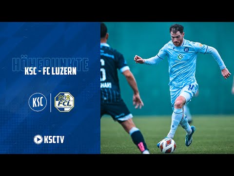 Testspielhöhepunkte: KSC - FC Luzern