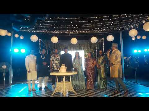 eMCee Galileo - Satwick & Aishwarya's Sangeet - Cake Cutting