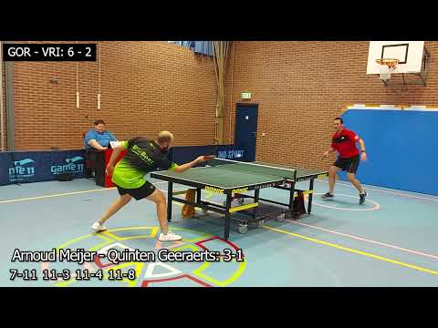 Highlights Gorkum 1 - Vriendenschaar 1