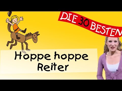Hoppe hoppe Reiter  - Anleitung zum Bewegen || Kinderlieder