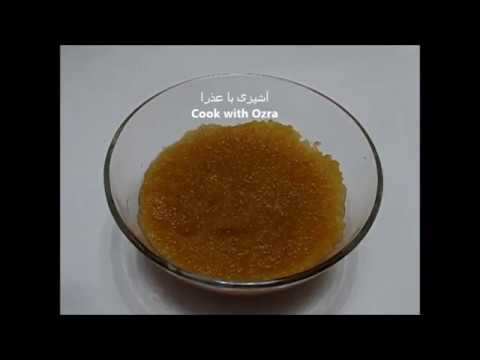 How to Make Unsweetened Applesauce-سس بدون شکر سیب