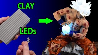 Sculpting Ultra Instinct Goku (Kakarot) Polymer Clay Tutorial (Timelapse)