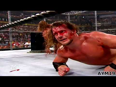Triple H vs Chris Jericho Hell In A Cell Judgmente Day 2002 Highlights