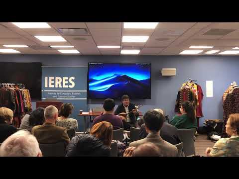 Dutarbagshy Batyr Ode - Yar Eylir (Turkmen Dutar) CESS 2019 in Washington DC