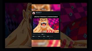 Download lagu Luffy Gear 4 Snakeman vs  Charlotte Katakuri #onepiece #onepieceop #animecharacter mp3