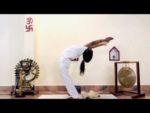 Chandra Namaskar the moon salutation practice during lockdown!