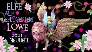 Schleich ® Bayala ® Elfe auf geflügeltem Löwe !!! Neuheit 2021 New !!!  Unboxing & Review