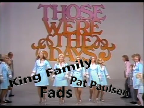 The King Family makes fun of Fads and Games with Pat Paulsen