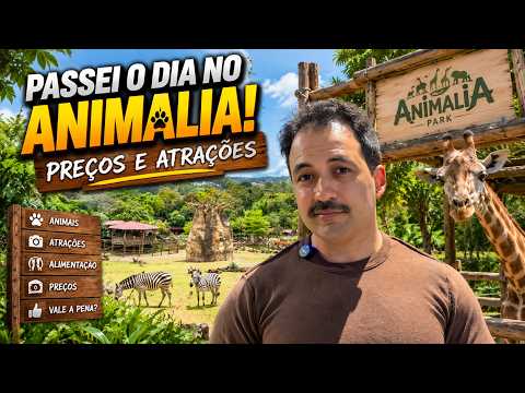 ANIMALIA: O ZOOLÓGICO QUE ME SURPREENDEU!