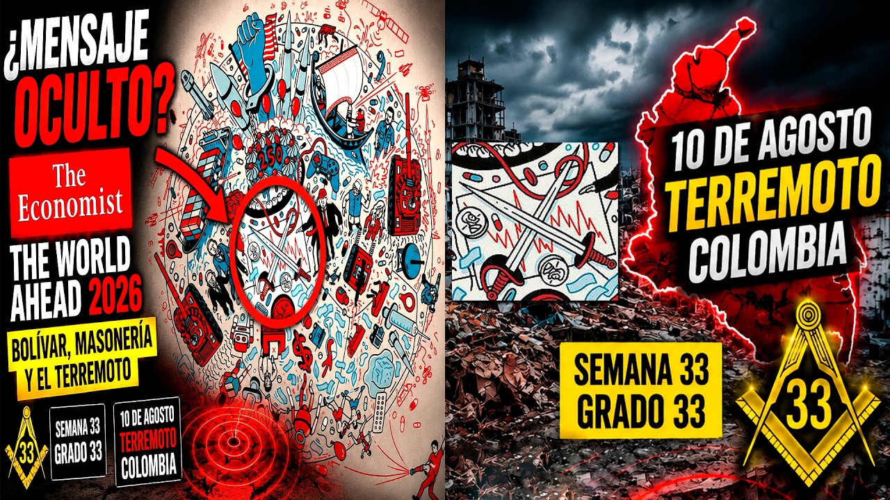 THE ECONOMIST 2026 PREDIJO EL TERREMOTO DE COLOMBIA POR ESTE MENSAJE OCULTO?