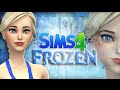 The SIMs 4 Create A SIM: Elsa Frozen Inspired.