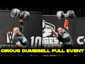 2024 STRONGEST MAN ON EARTH FULL CIRCUS DUMBBELL EVENT