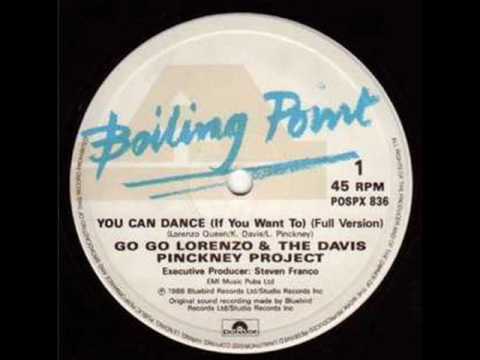 Go Go Lorenzo & The Davis Pinckney Project - You Can Dance (If You Want To)