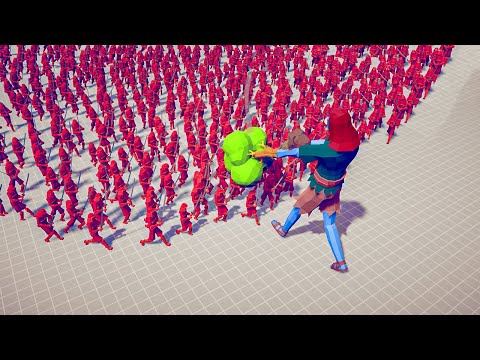 100x SAMURAI ARMY ⚔️ VS 👹 EVERY TEAM BOSS / Totally Accurate Battle Simulator ( TABS )
