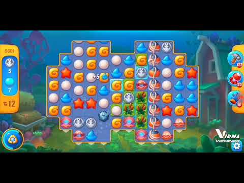 Fishdom. 5601 level no boosters and diamonds