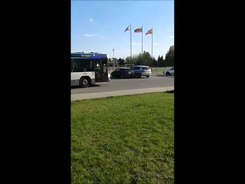 65 maršruto autobuso išvykimas iš St. Balsių Mokykla