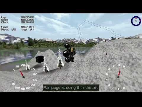 Snow Bound - Monster Truck Madness 2 gameplay