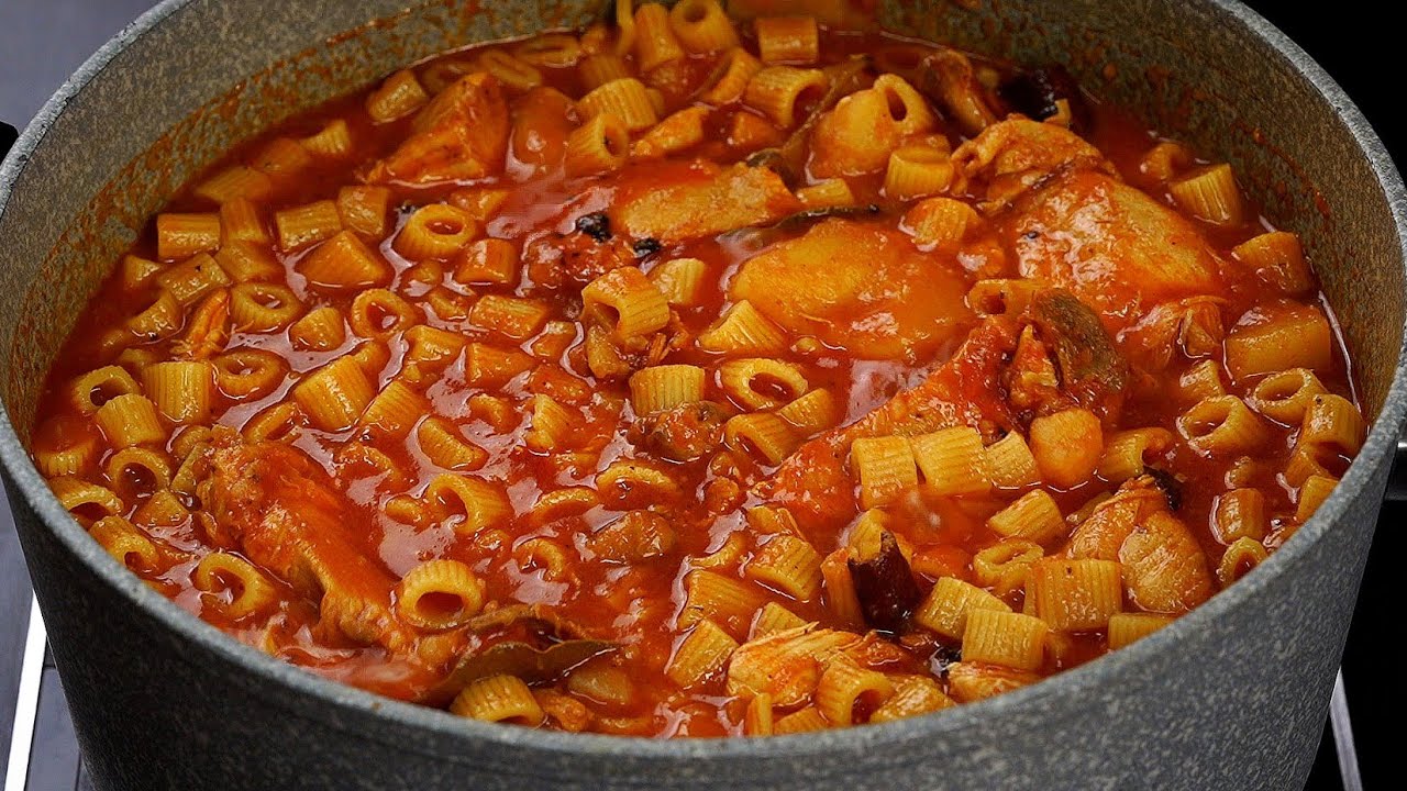 مبكبكة دجاج لذيذه