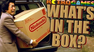 Weird Retrogames stuff in the box this week!