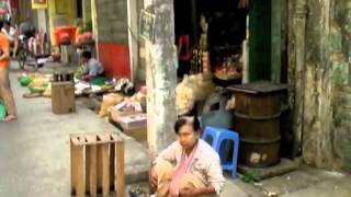 preview picture of video 'Fresh Food Market in Yangon'