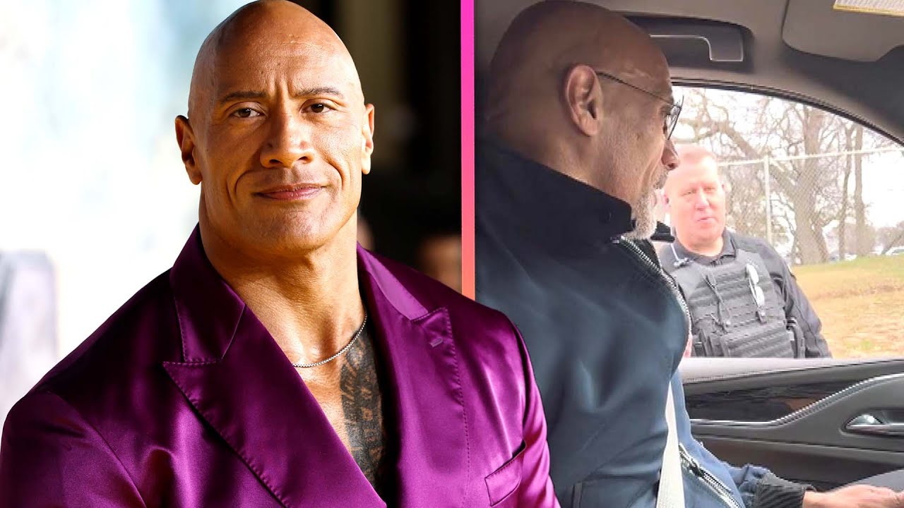 Watch video Dwayne Johnson Gets Pulled Over and Teases Police About Having 'Guns' Now Dwayne Johnson Gets Pulled Over and Teases Police About Having 'Guns'