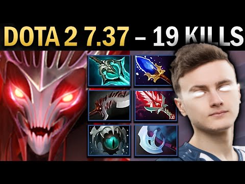 Spectre Gameplay Miracle with 19 Kills and Eye - Dota 2 7.37