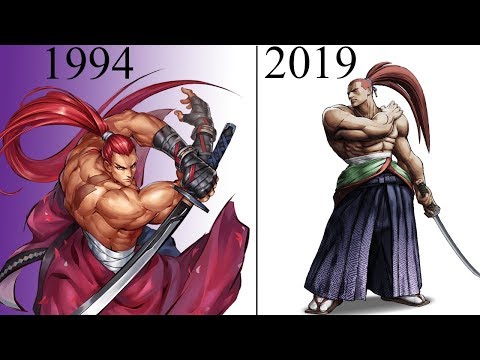 Evolution of GENJURO KIBAGAMI (Samurai Shodown)