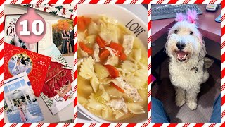 VLOGMAS 2024 ❄ Day 10 | Zoe's Christmas Pigtails & Christmas Cards Made Me Cry!